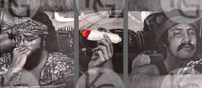 006 Collector size Giclee - 11" x 13" (x2), 6.5" x 13"
