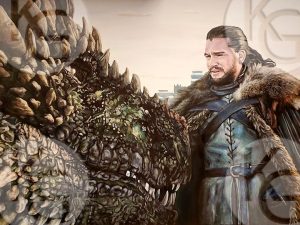 154WM 154 Jon Snow, Game of Thrones