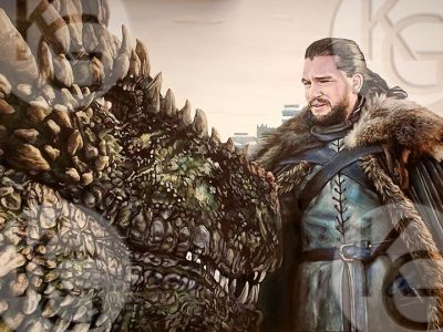 154 Large Art Print - 40" x 30"