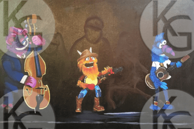 255WM 255 Avett Bros Muppet Musicians